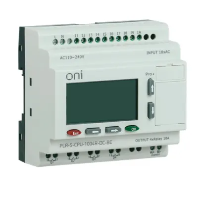 Промышленный логический контроллер PLR-S-CPU-1004R-DC-BE фото
