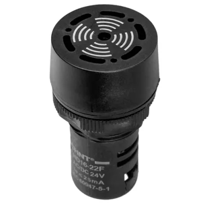 Сигнализатор ND16-22L черный AC220В фото