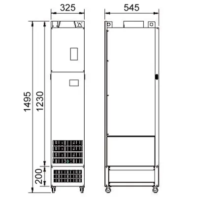 Габаритные размеры IBD314P43E фото