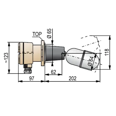 Габаритные размеры MKG-210-3 фото