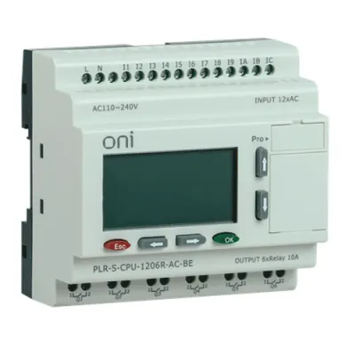 Промышленный логический контроллер PLR-S-CPU-1206R-AC-BE фото