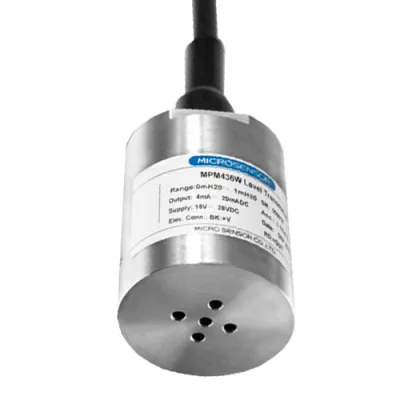 Датчик уровня гидростатический MPM436W(0-5mH2O)20-Е-Ye-M1-F1 фото