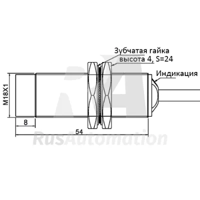 Габаритные размеры TDN18-08HC фото