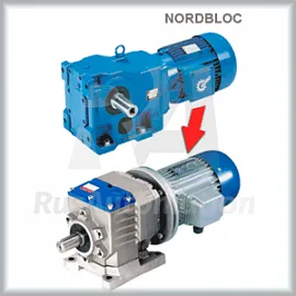 Замена мотор-редуктору Nord/Nordbloc — привод Innovari