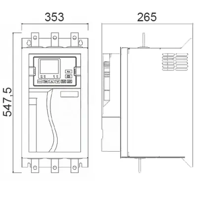 Габаритные размеры SSD660-560-Z-RU фото