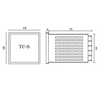 Габаритные размеры TC-S-C-1 фото