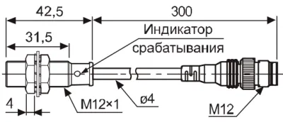 Габаритные размеры PRW12-2DN2 фото