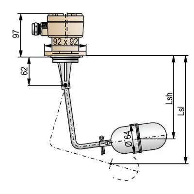 Габаритные размеры MKA-210-4 