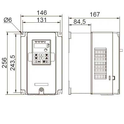 Габаритные размеры STV320U55N4 фото