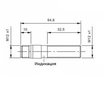 Габаритные размеры TPF12-04PR-E2 фото