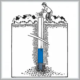 Датчик уровня воды в скважине