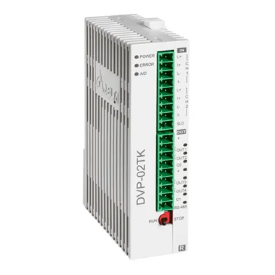 Температурный контроллер DVP02TKL-S  фото