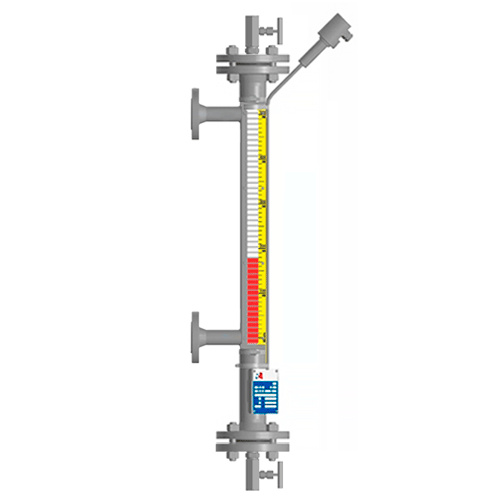 Байпасный уровнемер магнитный ILL-BM-B16-0900-N1-030-50/20-FB-T2-BC-SG/PH0W