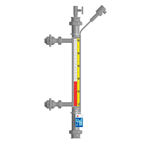 Байпасный уровнемер магнитный ILL-BM-BE16-0500-N1-061-W-T1-SG/PH0W