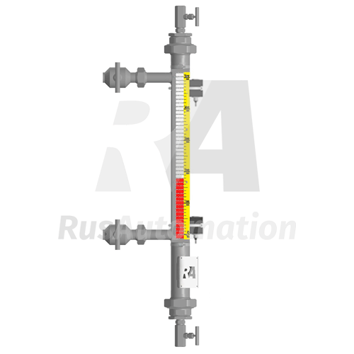 Байпасный уровнемер магнитный ILL-BM-BE16-0300-6-031-EG-T1-RS02