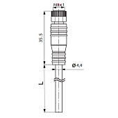 WS08-4S-5V Кабель