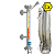 ILL-BM-BX40-1000-N6-052-FB-T2-VC(C22)-WN1/C22-SG/PHEW-TE(-5/80/-60/40) Байпасный уровнемер магнитный