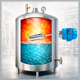 Поплавковый магнитный сигнализатор уровня SLL-FS для паровых котлов: особенности и применение