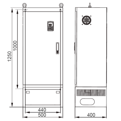 Габаритные размеры ESQ-760-4T2000G/2200P фото