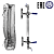 ILL-BP-A22-G1200-SSFB-PN16-DN50-HA-V2-TH(65/85/-40/40)-U Индикатор уровня байпасный
