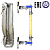 ILL-BP-A22ML-G1590-SSFE(MN9)-PN16-DN25-HARH10-V0-TH(0/35/-60/40)-U Индикатор уровня байпасный