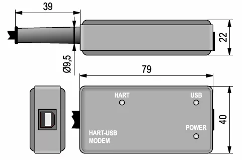 SAT-304 HART в USB