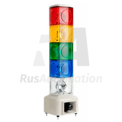 Светосигнальная колонна MSGS-501-RYGBC фото