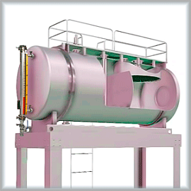 Измерение уровня в деаэраторе